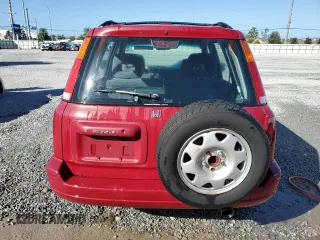 1998 Honda CR-V LX with VIN JHLRD1748WC057941, listed as a Copart auction lot 80490184 with 144,209 mi miles and Salvage Title. Bid and sale history available at carsss.com. Image 6.