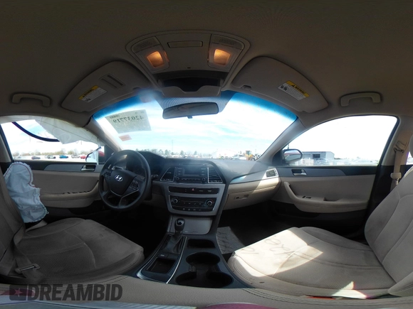 2015 Hyundai Sonata SE z VIN 5NPE24AF5FH146951, wystawiony jako IAAI lot #42037719 z przebiegiem 100 784 mil mil oraz . Historia ofert i sprzedaży dostępna na DreamBid. Obrazek 18.