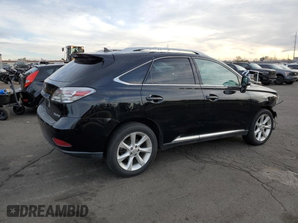 2010 Lexus RX 350 with VIN 2T2BK1BA8AC048959, listed as a Copart auction lot 50305715 with 83,516 mi miles and Salvage Title. Bid and sale history available at carsss.com. Image 3.