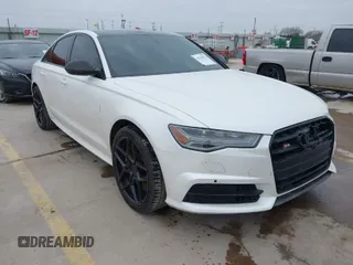 2016 Audi S6 Premium Plus with VIN WAUF2AFC0GN112822, listed as a IAAI auction lot 41624823 with 85,003 mi miles. Bid and sale history available at carsss.com. Image 1.