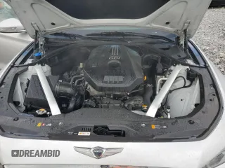 2019 Genesis G70 2.0T Advanced with VIN KMTG34LA9KU027051, listed as a Copart auction lot 71967634 with 41,356 mi miles and Salvage Title. Bid and sale history available at carsss.com. Image 12.