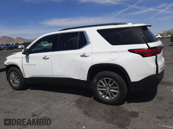 2023 Chevrolet Traverse LT Cloth with VIN 1GNERGKW6PJ303351, listed as a Copart auction lot 54703985 with 28,887 mi miles and Salvage title. Bid and sale history available at DreamBid. Image 2.