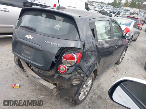 2016 Chevrolet Sonic LT with VIN 1G1JC6SH6G4103579, listed as a IAAI auction lot 41492533 with 224,192 mi miles. Bid and sale history available at carsss.com. Image 4.