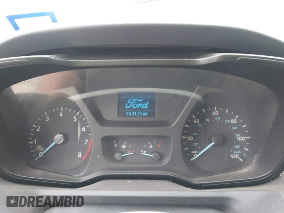 2016 Ford Transit Cargo with VIN 1FTYE1ZM6GKA95971, listed as a IAAI auction lot 42412181 with 243,171 mi miles and . Bid and sale history available at DreamBid. Image 7.