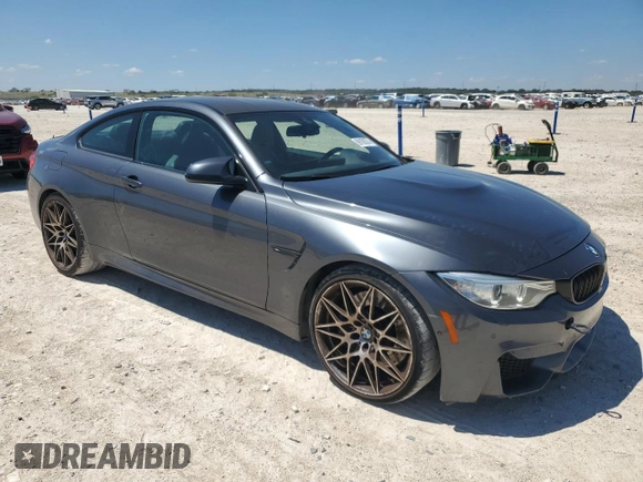 2016 BMW M4 with VIN WBS3R9C5XGK708259, listed as a Copart auction lot 69186374 with 63,697 mi miles and Salvage Title. Bid and sale history available at carsss.com. Image 4.