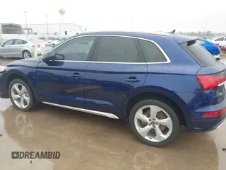 2021 Audi Q5 Premium Plus with VIN WA1BAAFY5M2057078, listed as a IAAI auction lot 41542170 with 37,519 mi miles. Bid and sale history available at carsss.com. Image 14.