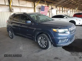 2021 Jeep Cherokee Altitude with VIN 1C4PJLLB3MD114891, listed as a Copart auction lot 47233545 with 48,144 mi miles and Salvage Title. Bid and sale history available at carsss.com. Image 4.