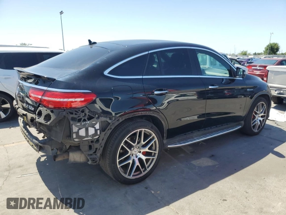 2016 Mercedes-Benz GLE 63 S AMG with VIN 4JGED7FB6GA024329, listed as a Copart auction lot 62430945 with 85,135 mi miles and Clean title. Bid and sale history available at DreamBid. Image 3.