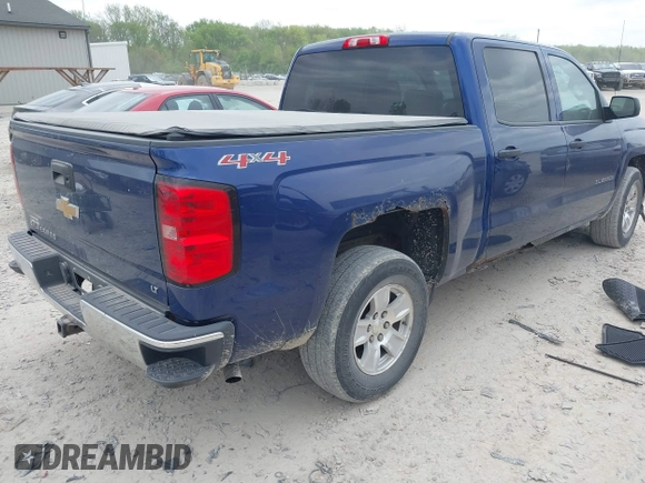 2014 Chevrolet Silverado 1500 LT with VIN 3GCUKREC3EG183710, listed as a IAAI auction lot 42143141 with 288,444 mi miles and . Bid and sale history available at DreamBid. Image 4.