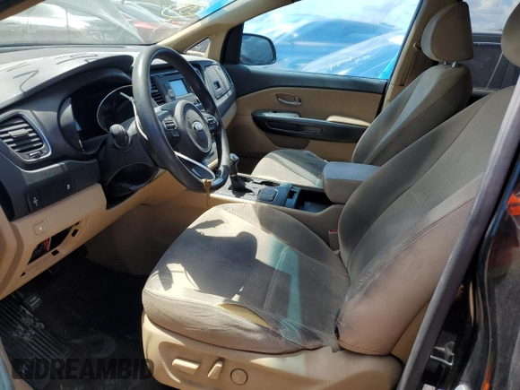 2017 Kia Sedona LX with VIN KNDMB5C13H6224112, listed as a Copart auction lot 70566624 with 101,794 mi miles and Clean Title. Bid and sale history available at DreamBid. Image 7.