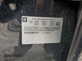 2011 Buick Regal CXL RL2 z VIN 2G4GP5EC9B9178312, wystawiony jako Copart lot #67191144 z przebiegiem Nie podano mil oraz Szkoda całkowita • Salvage title. Historia ofert i sprzedaży dostępna na DreamBid. Obrazek 13.