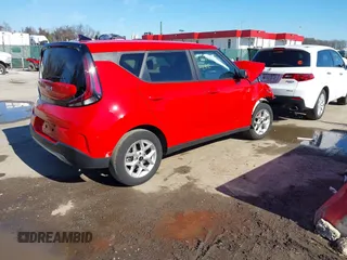 2023 Kia Soul LX with VIN KNDJ23AU7P7217001, listed as a IAAI auction lot 41565374 with 22,178 mi miles. Bid and sale history available at carsss.com. Image 4.