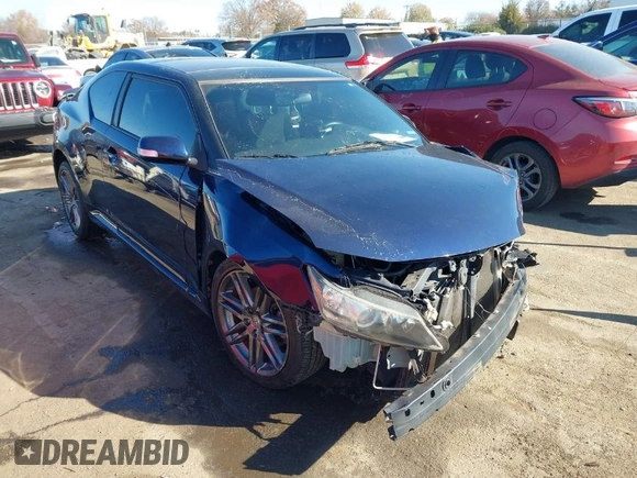 2013 Scion tC with VIN JTKJF5C76D3054733, listed as a IAAI auction lot 40998576 with 155,540 mi miles. Bid and sale history available at carsss.com. Image 1.