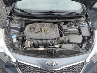 2016 Kia Forte LX with VIN KNAFK4A69G5560835, listed as a IAAI auction lot 42003212 with 100,873 mi miles. Bid and sale history available at carsss.com. Image 10.