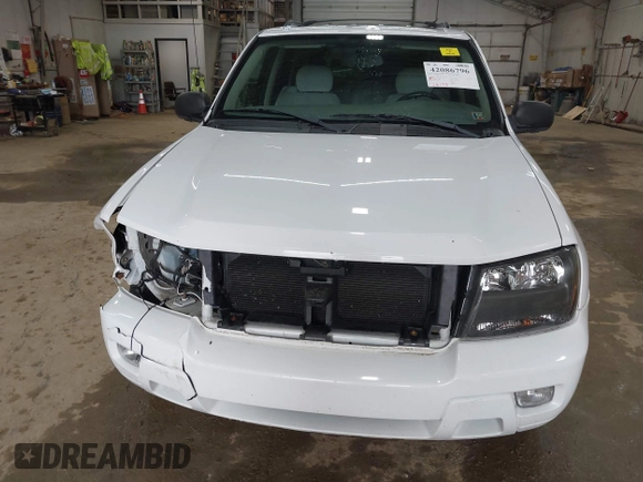2008 Chevrolet TrailBlazer LT with VIN 1GNET13M482164814, listed as a IAAI auction lot 42086796 with 58,173 mi miles and . Bid and sale history available at DreamBid. Image 12.