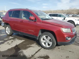 2014 Jeep Compass Latitude with VIN 1C4NJCEA7ED532061, listed as a Copart auction lot 52449655 with 178,320 mi miles and Salvage Title. Bid and sale history available at carsss.com. Image 4.