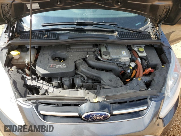 2015 Ford C-Max Energi SEL with VIN 1FADP5CU8FL124314, listed as a Copart auction lot 53102474 with 118,851 mi miles and Salvage Title. Bid and sale history available at carsss.com. Image 14.
