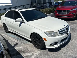 2009 Mercedes-Benz C-Class 3.0L Sport with VIN WDDGF54X69R040826, listed as a Copart auction lot 50947545 with 183,185 mi miles and Clean Title. Bid and sale history available at carsss.com. Image 1.