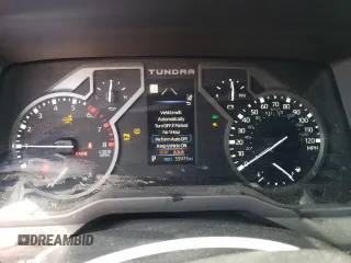 2023 Toyota Tundra Limited with VIN 5TFJA5DB8PX078148, listed as a Copart auction lot 49222095 with 35,975 mi miles and Salvage title. Bid and sale history available at DreamBid. Image 9.