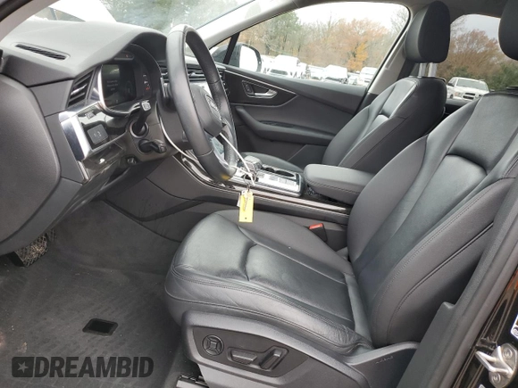 2022 Audi Q7 Premium Plus with VIN WA1LJBF76ND016305, listed as a Copart auction lot 84817174 with 46,895 mi miles and Salvage title. Bid and sale history available at DreamBid. Image 7.