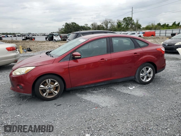 2013 Ford Focus SE with VIN 1FADP3F25DL284498, listed as a Copart auction lot 63040795 with 116,700 mi miles and Clean title. Bid and sale history available at DreamBid. Image 1.