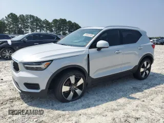 2020 Volvo XC40 Momentum with VIN YV4162UK0L2234297, listed as a Copart auction lot 58569785 with 56,651 mi miles and Salvage title. Bid and sale history available at DreamBid. Image 1.