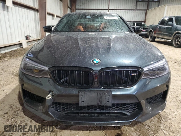 2020 BMW M5 Competition with VIN WBSJF0C01LB448862, listed as a Copart auction lot 87765505 with 17,971 mi miles and Salvage Title. Bid and sale history available at carsss.com. Image 5.