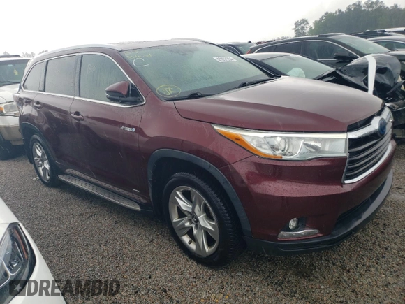 2016 Toyota Highlander Hybrid Limited with VIN 5TDDCRFH2GS020039, listed as a Copart auction lot 47857264 with 145,901 mi miles. Bid and sale history available at carsss.com. Image 4.