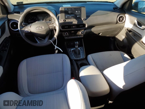 2022 Hyundai Kona SEL with VIN KM8K3CAB9NU908072, listed as a Copart auction lot 79875824 with 41,977 mi miles and Salvage Title. Bid and sale history available at carsss.com. Image 8.