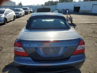 2006 Mercedes-Benz CLK 350 with VIN WDBTK56G56T062704, listed as a Copart auction lot 75333534 with 135,550 mi miles and Salvage Title. Bid and sale history available at DreamBid. Image 6.