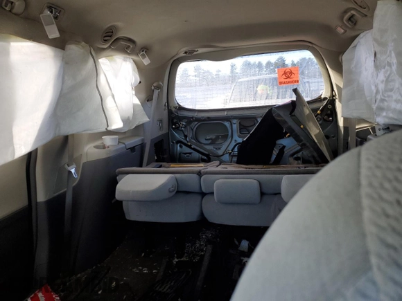 2012 Toyota Sienna LE AAS with VIN 5TDKK3DC0CS238666, listed as a Copart auction lot 43776765 with 0 mi miles and Salvage Title. Bid and sale history available at carsss.com. Image 10.