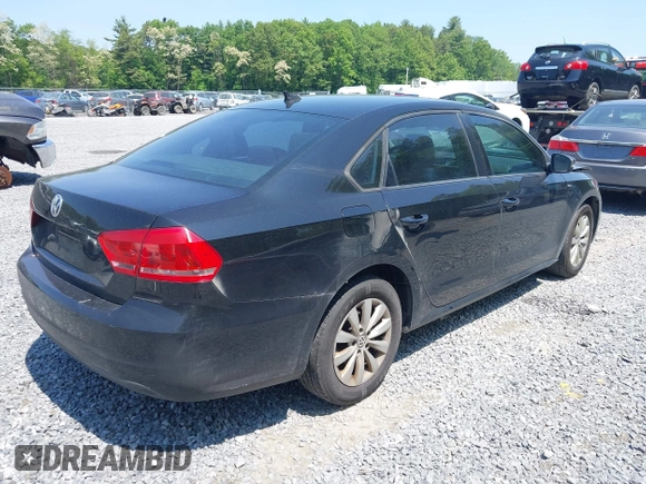 2014 Volkswagen Passat S с VIN 1VWAP7A31EC003851, выставлен на аукционе IAAI как лот 42392804 с пробегом 156 302 миль миль и . История ставок и продаж доступна на DreamBid. Изображение 4.