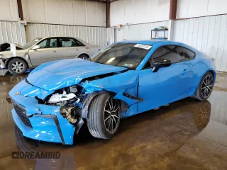 2023 Toyota GR86 with VIN JF1ZNBB12P9751879, listed as a Copart auction lot 75920234 with 15,342 mi miles and Salvage Title. Bid and sale history available at carsss.com. Image 1.