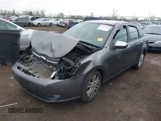 2010 Ford Focus SEL with VIN 1FAHP3HN8AW240255, listed as a IAAI auction lot 42072158 with 182,974 mi miles. Bid and sale history available at carsss.com. Image 2.