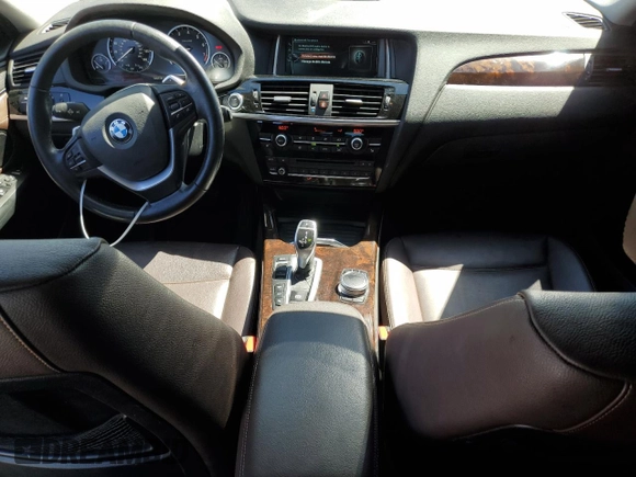 2017 BMW X4 xDrive28i with VIN 5UXXW3C55H0T78203, listed as a Copart auction lot 45736213 with 106,778 mi miles. Bid and sale history available at carsss.com. Image 8.