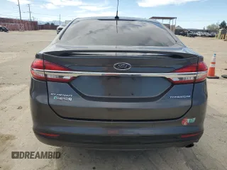 2017 Ford Fusion Titanium with VIN 3FA6P0SU7HR354444, listed as a Copart auction lot 50601035 with 159,069 mi miles and Salvage Title. Bid and sale history available at DreamBid. Image 6.