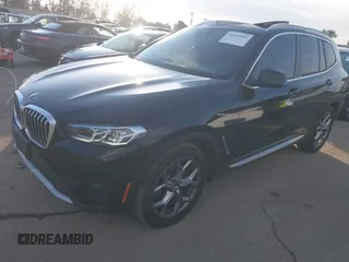 2024 BMW X3 sDrive30i with VIN WBX47DP0XRN261570, listed as a IAAI auction lot 41414992 with 15,146 mi miles and . Bid and sale history available at DreamBid. Image 2.