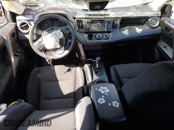 2017 Toyota RAV4 LE with VIN JTMBFREV9HJ109109, listed as a Copart auction lot 52562515 with Not Provided miles and Salvage Title. Bid and sale history available at carsss.com. Image 8.