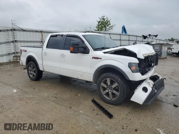 2013 Ford F-150 XL with VIN 1FTFW1ET6DKF49729, listed as a Copart auction lot 56993215 with 308,764 mi miles and Salvage title. Bid and sale history available at DreamBid. Image 4.