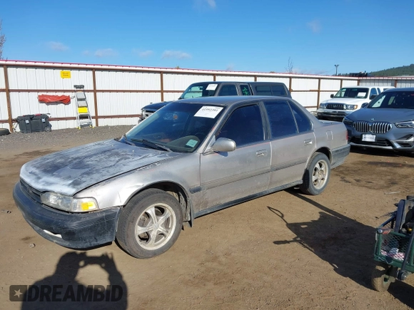 1991 Honda Accord LX with VIN JHMCB7656MC028293, listed as a IAAI auction lot 41992201 with 191,514 mi miles. Bid and sale history available at carsss.com. Image 2.