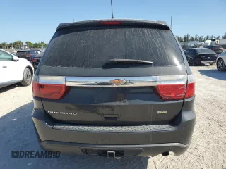 2011 Dodge Durango Express with VIN 1D4RE2GG9BC712583, listed as a Copart auction lot 52790815 with 97,946 mi miles and Salvage Title. Bid and sale history available at carsss.com. Image 6.