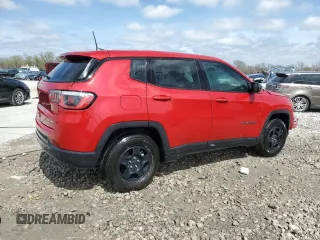 2018 Jeep Compass Sport with VIN 3C4NJCAB2JT368172, listed as a Copart auction lot 51262865 with 85,921 mi miles and Clean title. Bid and sale history available at DreamBid. Image 3.