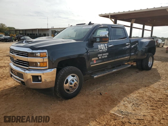 2017 Chevrolet Silverado 3500HD LT with VIN 1GC4KZCY6HF227414, listed as a Copart auction lot 79103384 with 128,844 mi miles and Salvage Title. Bid and sale history available at carsss.com. Image 1.