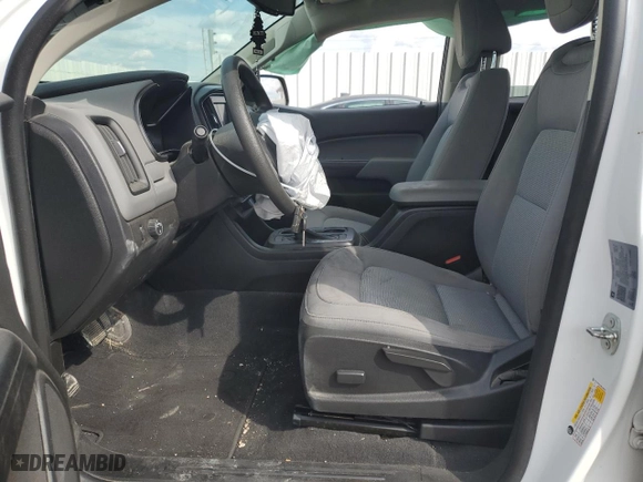 2021 Chevrolet Colorado 2WD Work Truck with VIN 1GCGSBEA2M1100641, listed as a Copart auction lot 72849134 with 58,538 mi miles and Salvage Title. Bid and sale history available at carsss.com. Image 7.