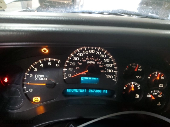 2004 Chevrolet Silverado 1500 LS with VIN 2GCEK19T041104419, listed as a Copart auction lot 49483725 with 267,300 mi miles and Clean Title. Bid and sale history available at carsss.com. Image 9.