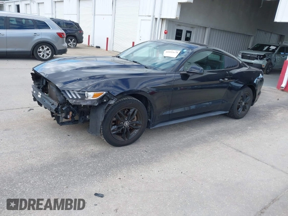 2016 Ford Mustang V6 with VIN 1FA6P8AMXG5265632, listed as a IAAI auction lot 41092678 with 109,705 mi miles and . Bid and sale history available at carsss.com. Image 2.