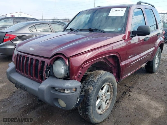 2003 Jeep Liberty Limited with VIN 1J4GL58K83W660730, listed as a IAAI auction lot 41691918 with 241,911 mi miles. Bid and sale history available at carsss.com. Image 6.