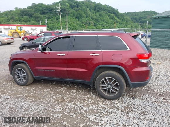 2018 Jeep Grand Cherokee Limited with VIN 1C4RJFBG9JC337526, listed as a IAAI auction lot 42513633 with 86,928 mi miles and . Bid and sale history available at DreamBid. Image 14.