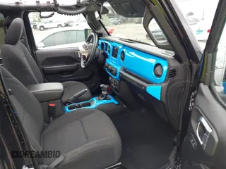 2018 Jeep Wrangler Unlimited Sport S with VIN 1C4HJXDG8JW105612, listed as a IAAI auction lot 42420765 with 54,873 mi miles and . Bid and sale history available at DreamBid. Image 5.