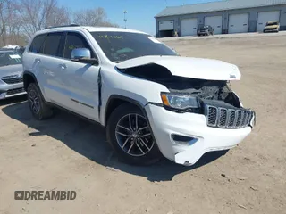 2017 Jeep Grand Cherokee Limited with VIN 1C4RJFBG2HC895390, listed as a IAAI auction lot 41761761 with 80,470 mi miles. Bid and sale history available at carsss.com. Image 1.